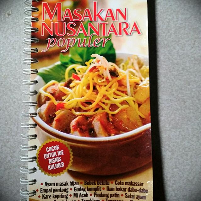 Detail Buku Resep Masakan Nusantara Nomer 54