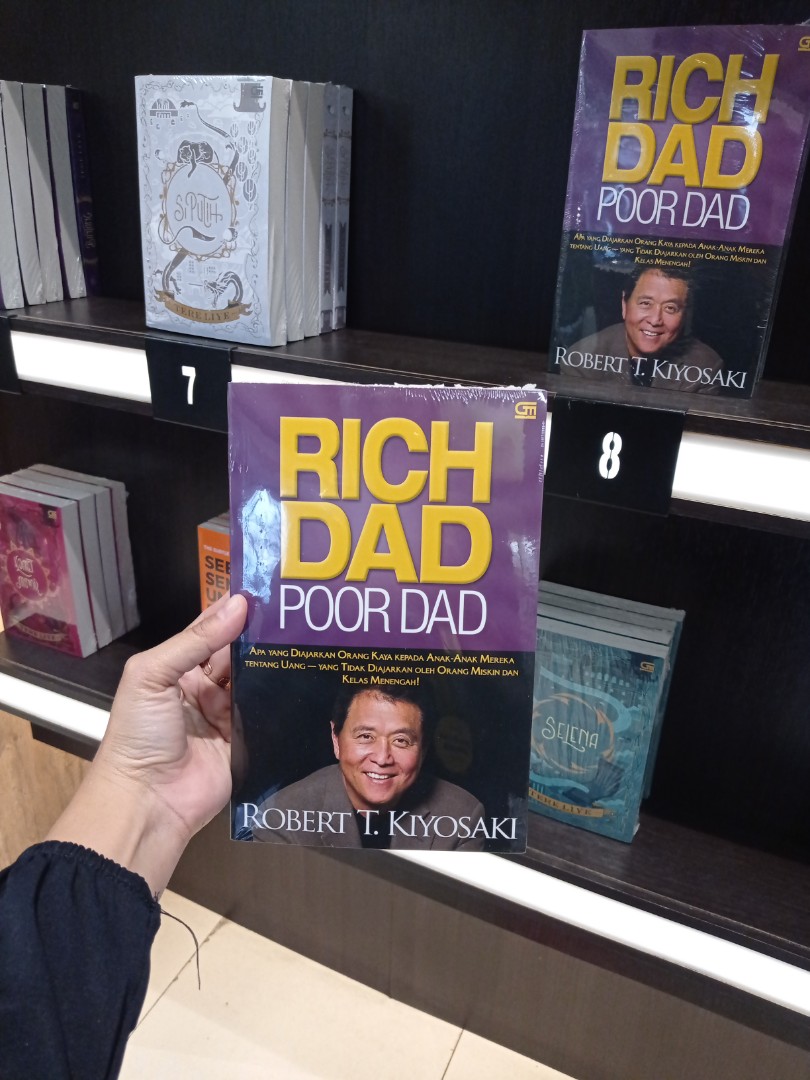 Detail Buku Rich Dad Poor Dad Nomer 50