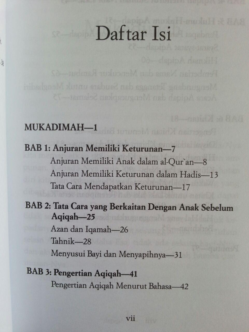 Detail Buku Risalah Aqiqah Nomer 13