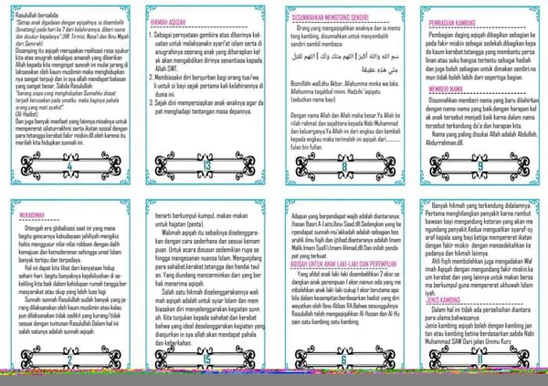 Detail Buku Risalah Aqiqah Nomer 47