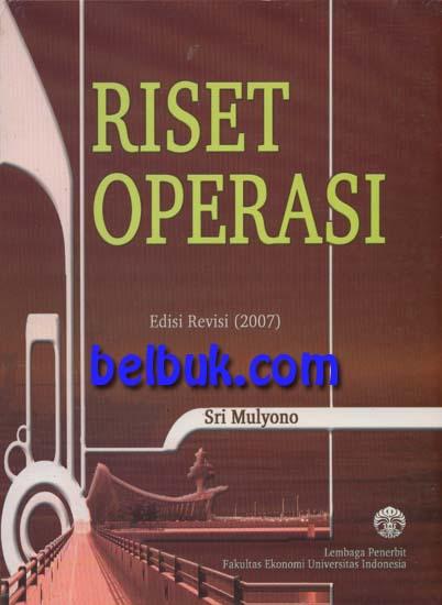 Detail Buku Riset Operasi Nomer 11