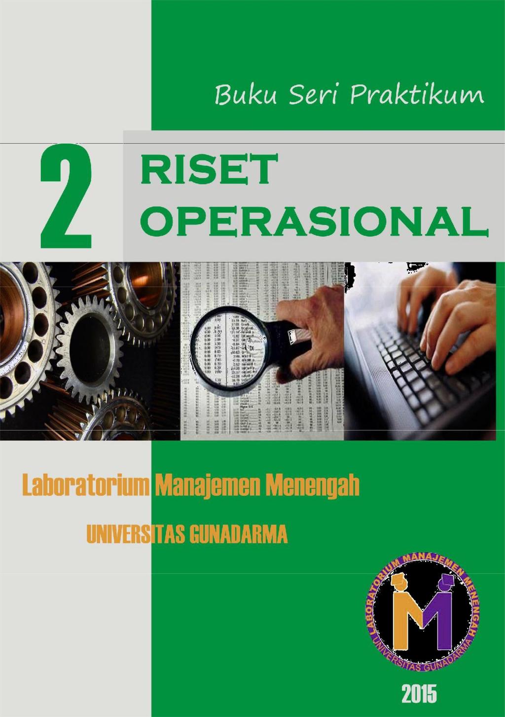 Detail Buku Riset Operasi Nomer 33