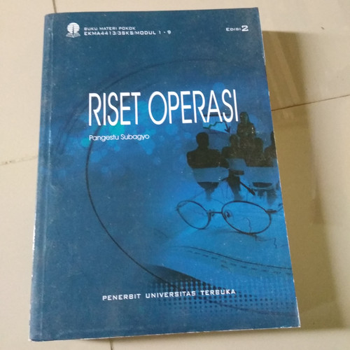 Detail Buku Riset Operasi Nomer 38