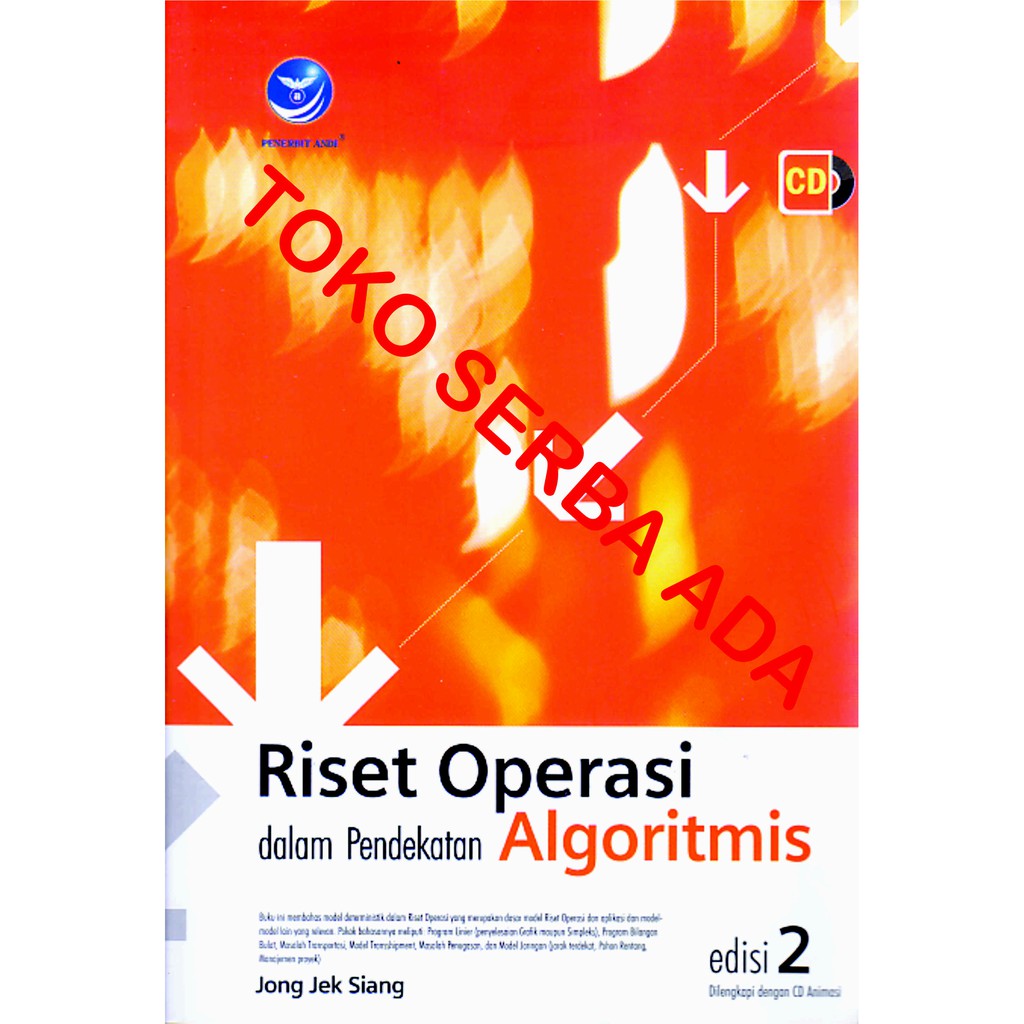 Detail Buku Riset Operasi Nomer 42