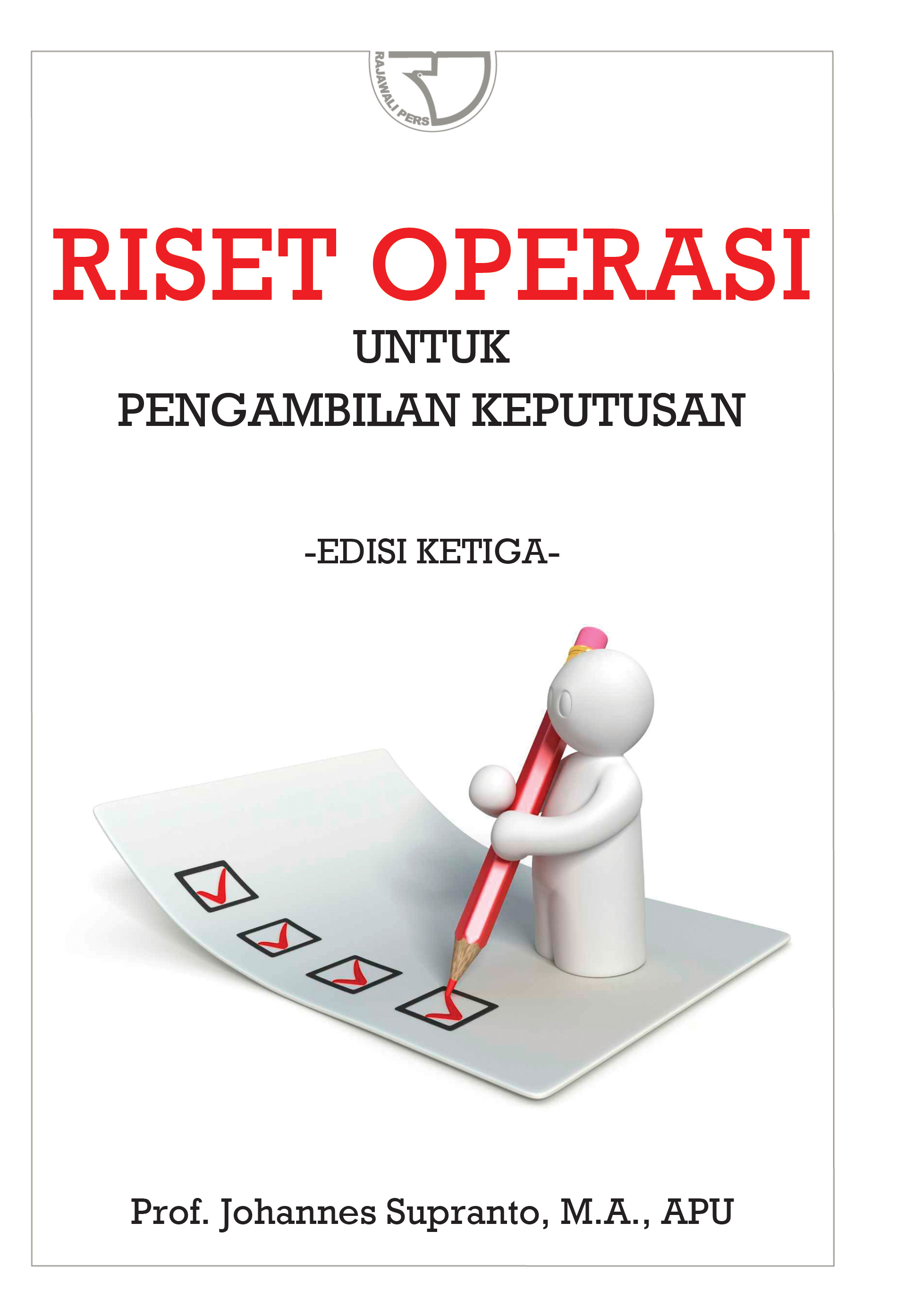 Detail Buku Riset Operasi Nomer 6