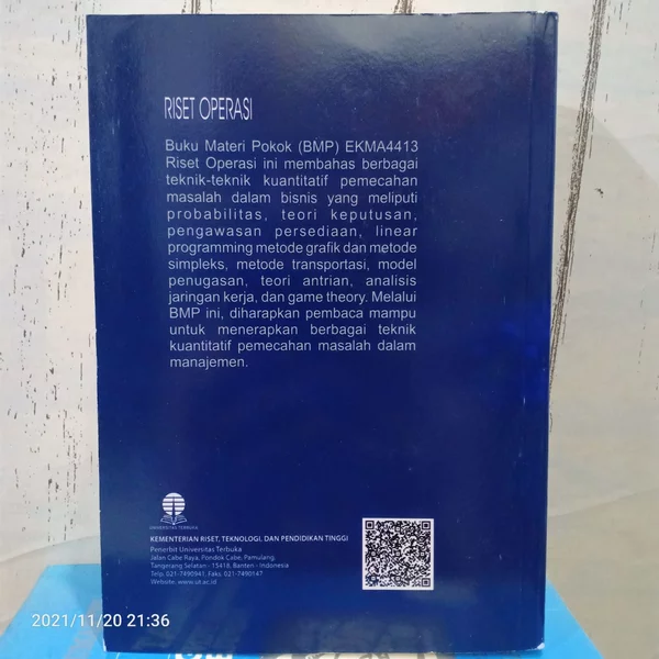 Detail Buku Riset Operasi Nomer 48