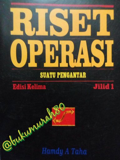 Detail Buku Riset Operasi Nomer 8