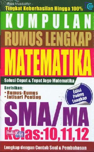 Detail Buku Rumus Matematika Nomer 17