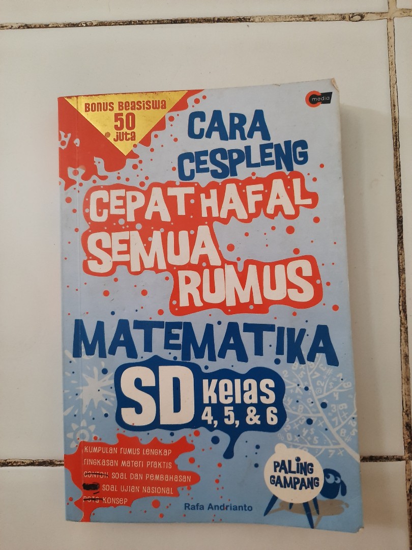 Detail Buku Rumus Matematika Nomer 40