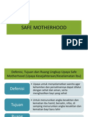 Detail Buku Safe Motherhood Nomer 15