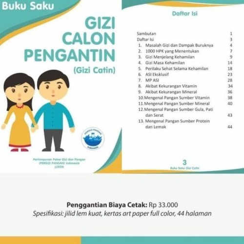 Detail Buku Saku Gizi Nomer 12