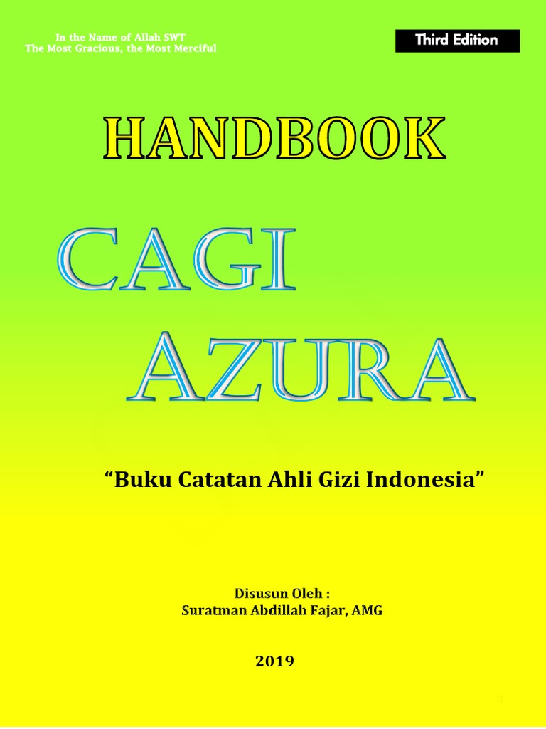 Detail Buku Saku Gizi Nomer 33