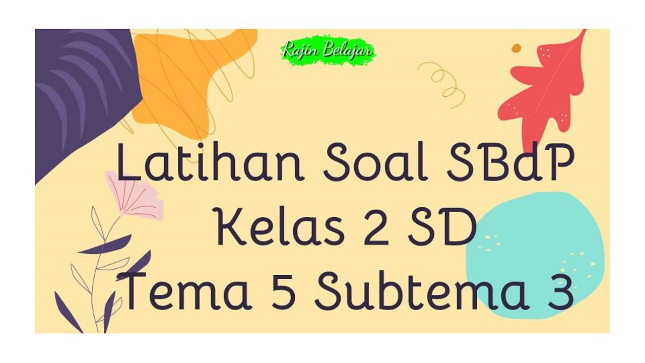 Detail Buku Sbdp Kelas 2 Nomer 53