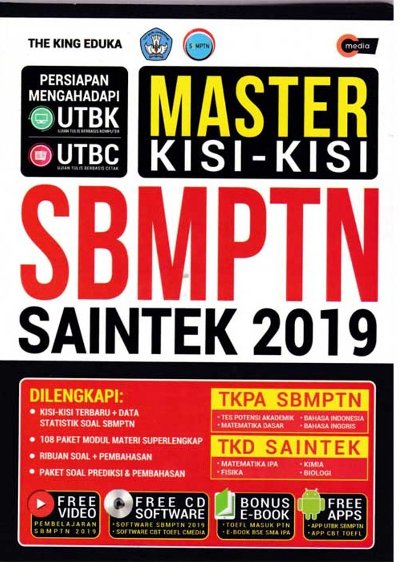 Detail Buku Sbmptn 2019 Saintek Nomer 2