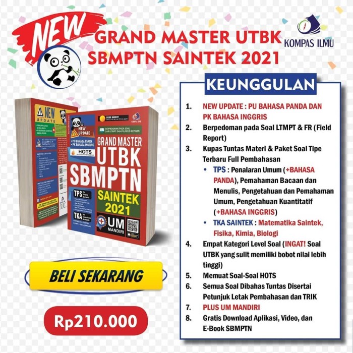 Detail Buku Sbmptn 2021 Nomer 50