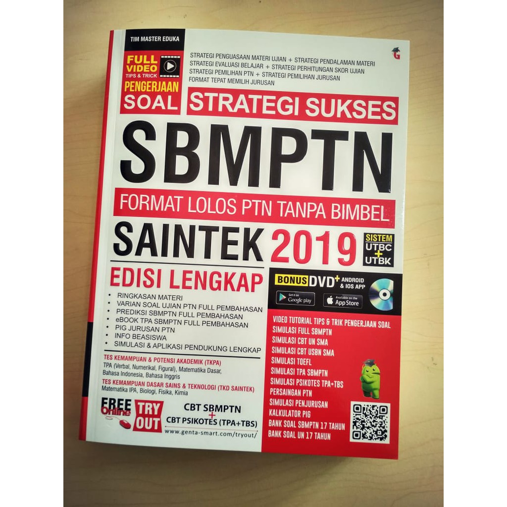 Detail Buku Sbmptn Saintek 2019 Nomer 38