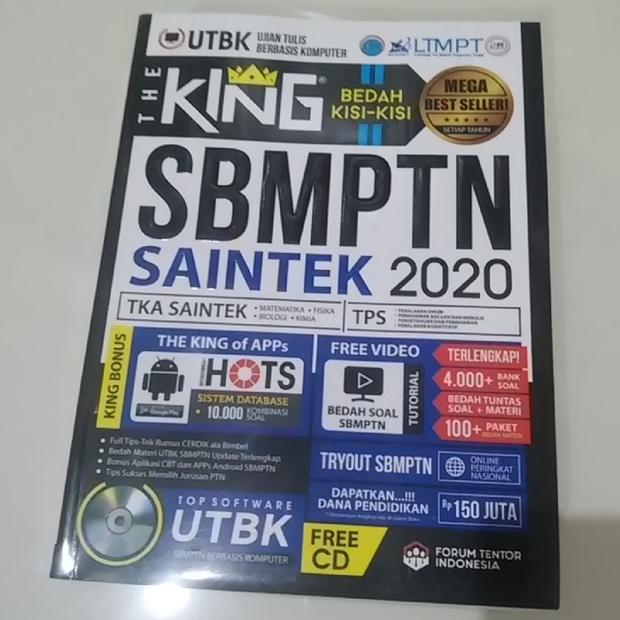 Detail Buku Sbmptn Saintek 2020 Nomer 2