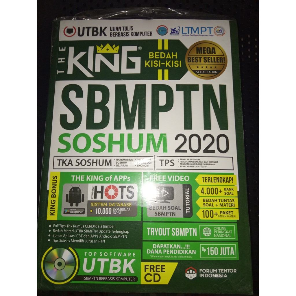 Detail Buku Sbmptn Soshum 2020 Nomer 31