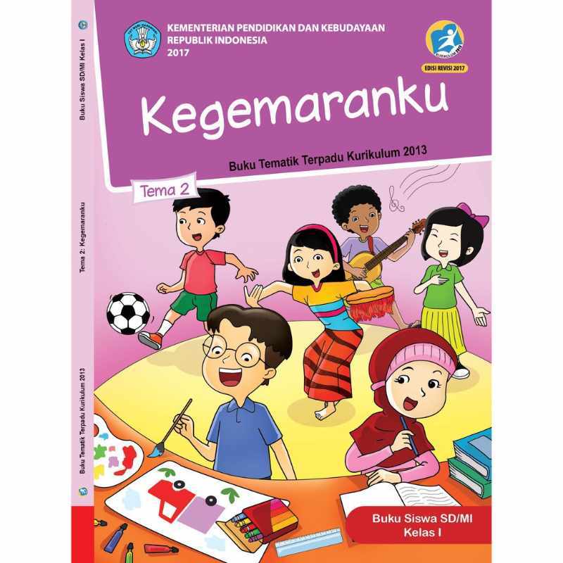 Detail Buku Sd Kelas 1 Kurikulum 2013 Revisi 2017 Nomer 13