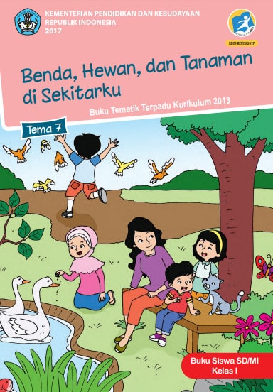 Detail Buku Sd Kelas 1 Kurikulum 2013 Revisi 2017 Nomer 19