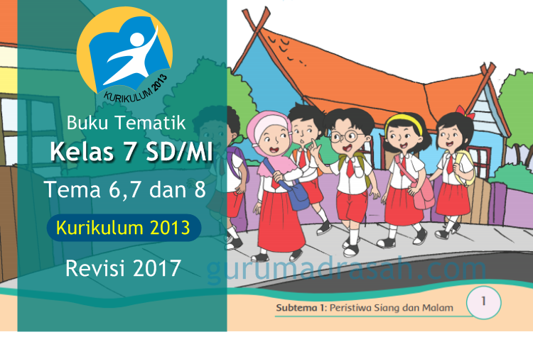 Detail Buku Sd Kelas 1 Kurikulum 2013 Revisi 2017 Nomer 52