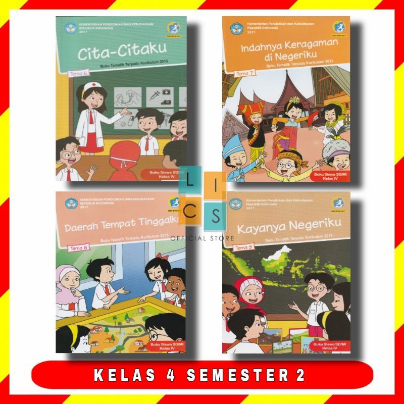 Detail Buku Sd Kelas 4 Kurikulum 2013 Revisi 2017 Nomer 44