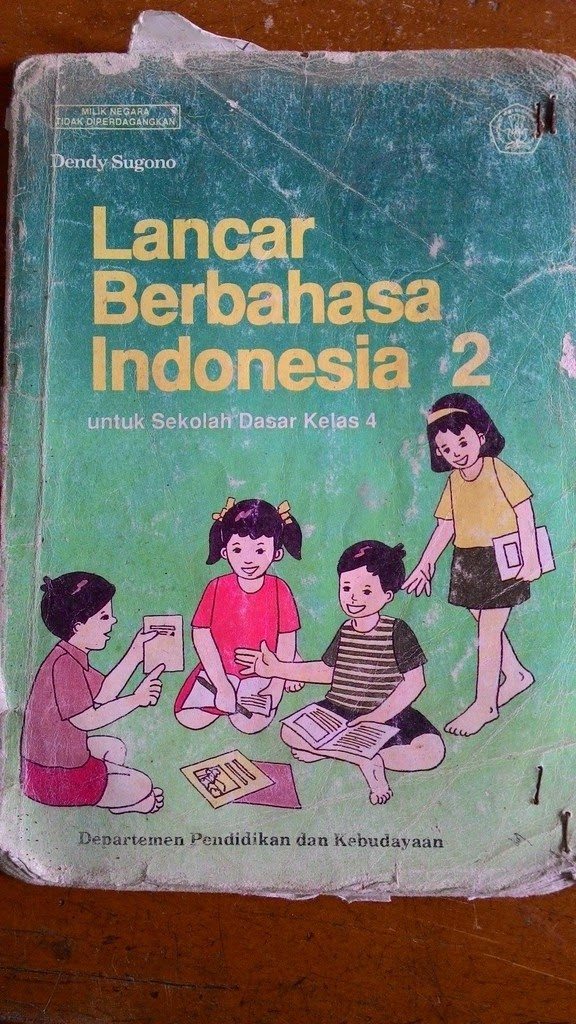 Detail Buku Sd Tahun 90an Nomer 4