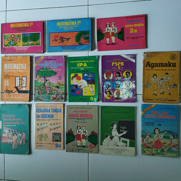 Detail Buku Sd Tahun 90an Nomer 42