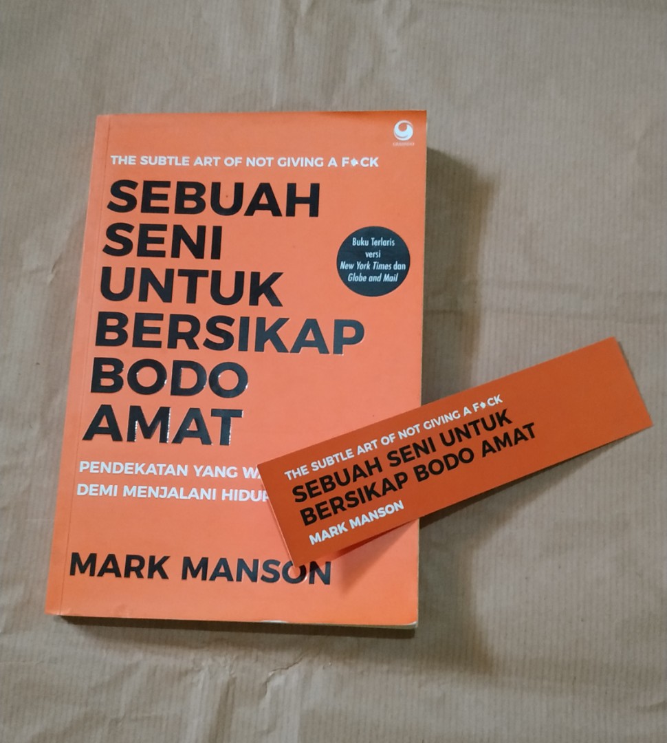 Detail Buku Sebuah Seni Untuk Bersikap Bodo Amat Nomer 16