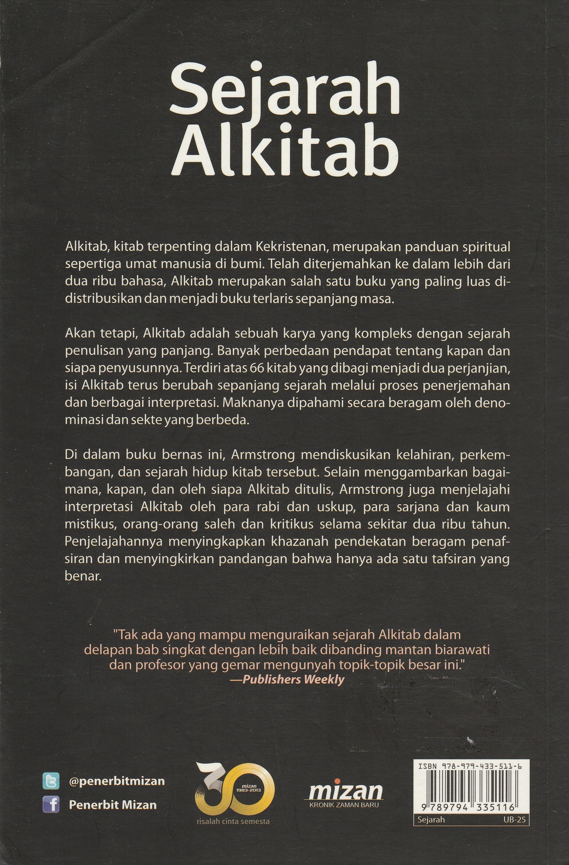 Detail Buku Sejarah Alkitab Nomer 26