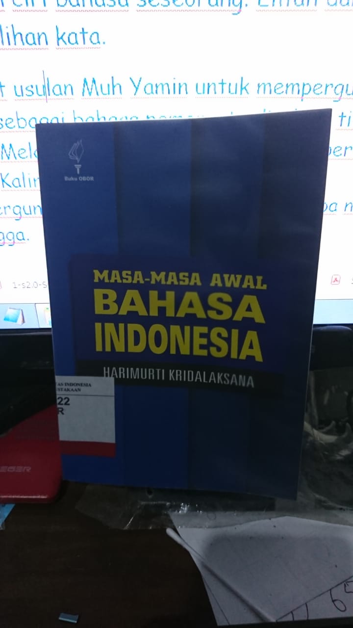 Detail Buku Sejarah Bahasa Indonesia Nomer 9