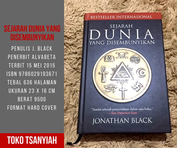 Detail Buku Sejarah Dunia Yang Disembunyikan Jonathan Black Nomer 9