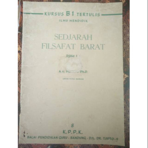 Detail Buku Sejarah Filsafat Barat Nomer 41