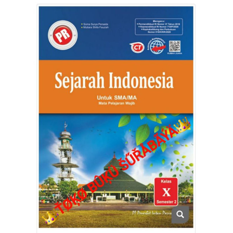 Detail Buku Sejarah Indonesia Kelas 10 Semester 2 Nomer 10