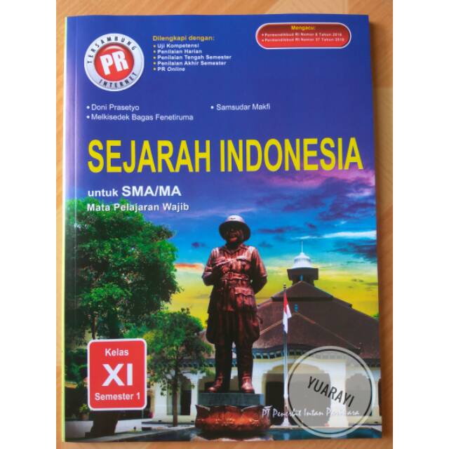 Detail Buku Sejarah Indonesia Kelas 11 Intan Pariwara Nomer 6