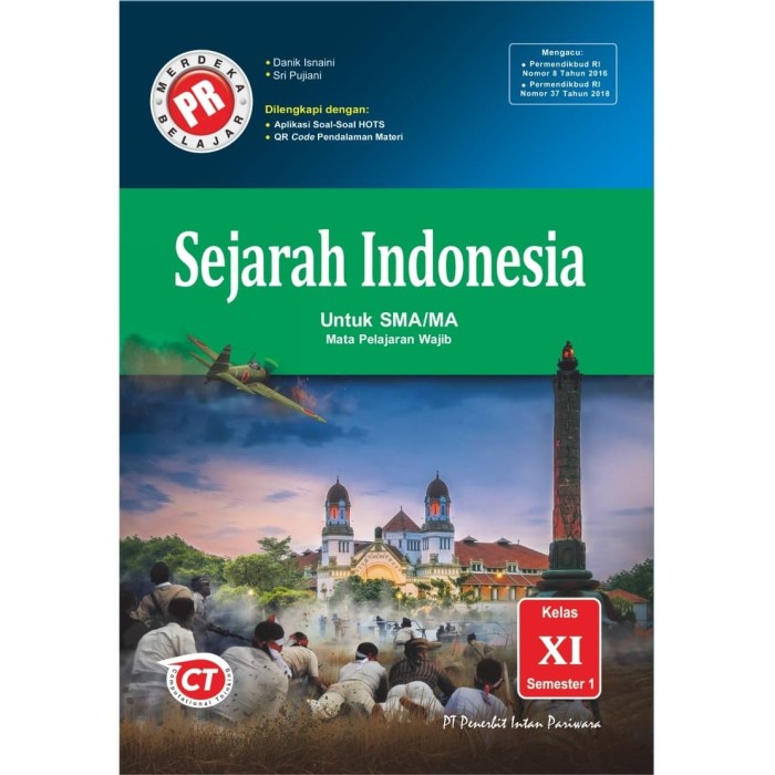 Detail Buku Sejarah Indonesia Kelas 11 Kurikulum 2013 Revisi 2017 Nomer 35
