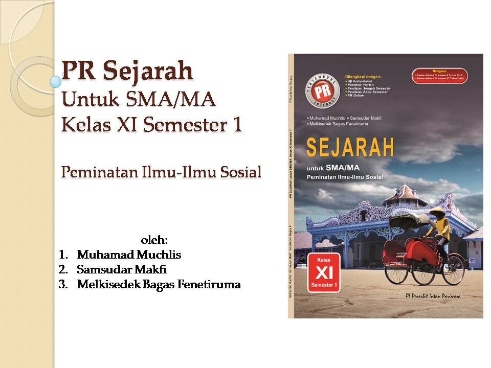 Detail Buku Sejarah Kelas 11 Semester 1 Nomer 50