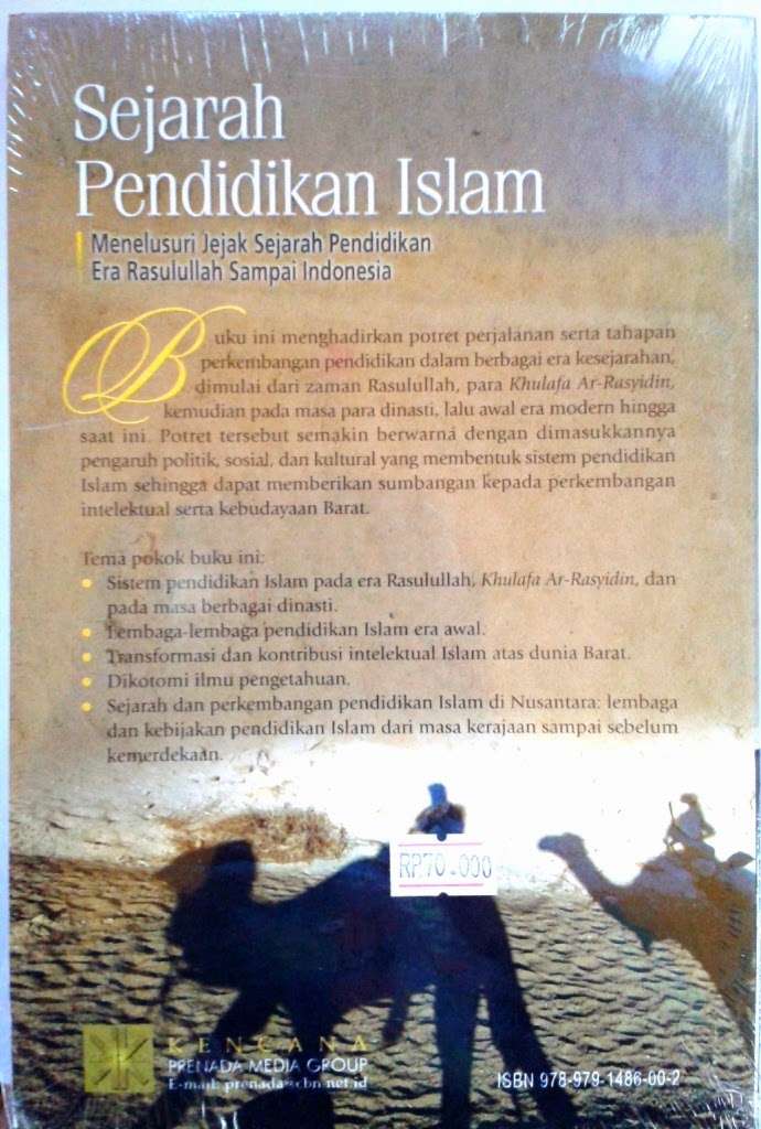 Detail Buku Sejarah Pendidikan Islam Di Indonesia Nomer 40