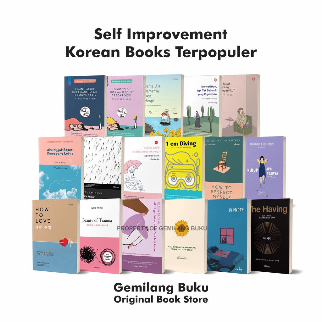 Buku Self Improvement Best Seller - KibrisPDR