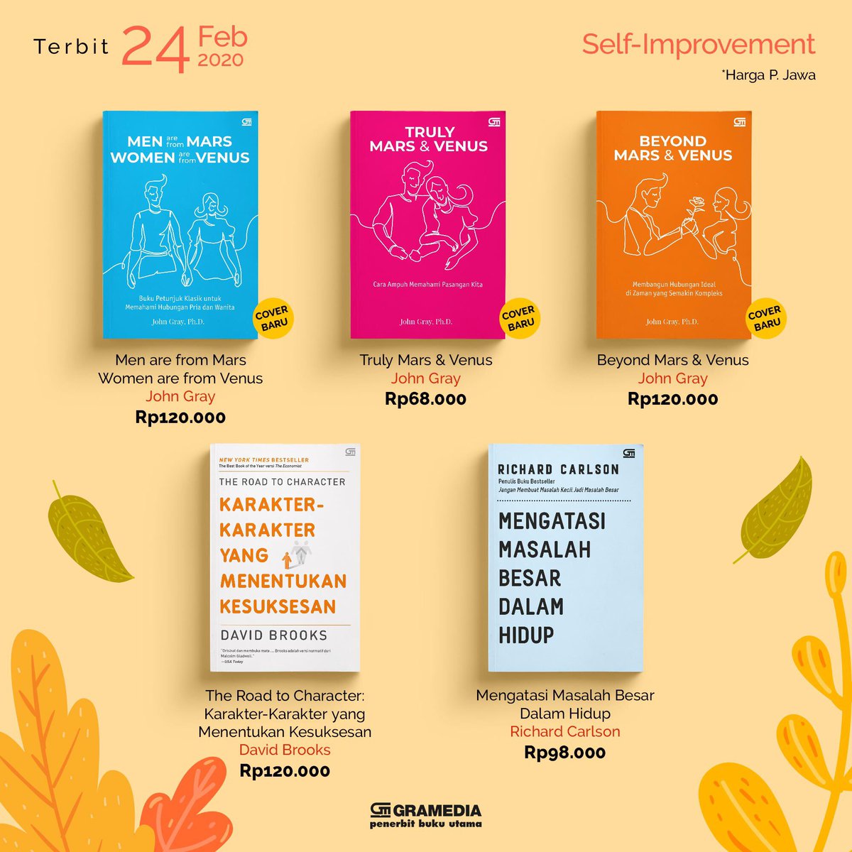 Detail Buku Self Improvement Best Seller Nomer 21