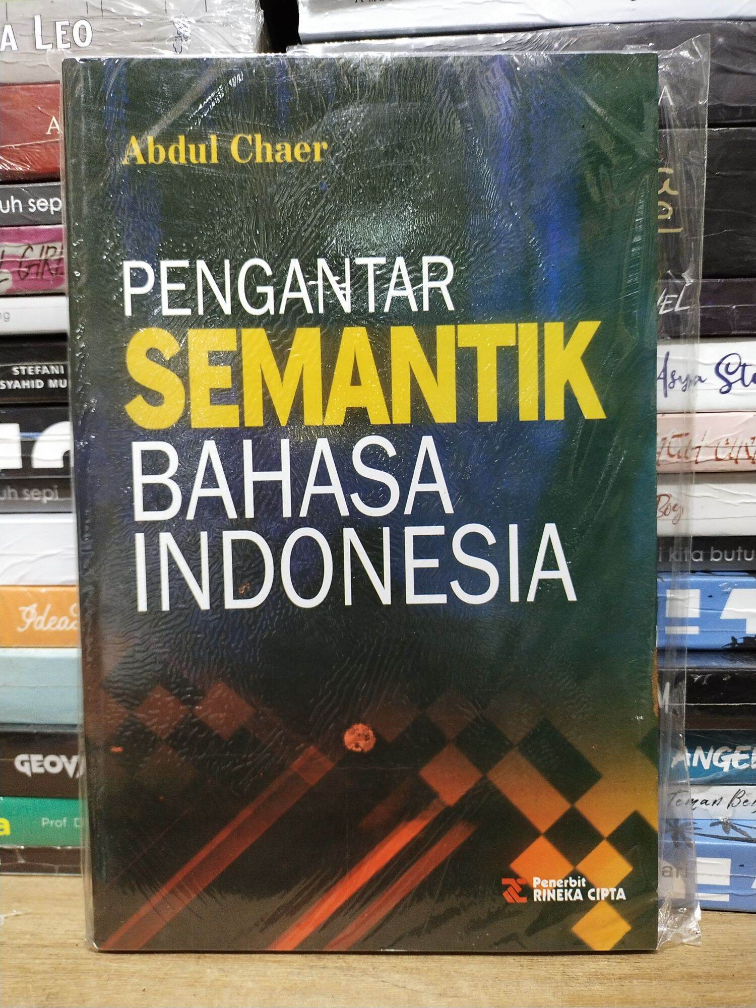 Detail Buku Semantik Karya Abdul Chaer Nomer 15