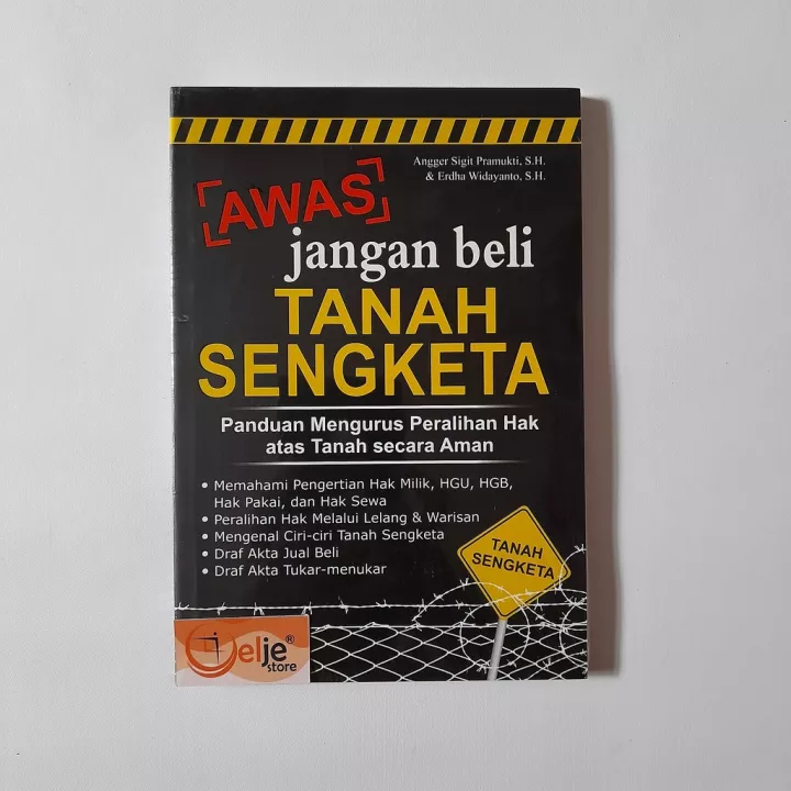 Detail Buku Sengketa Tanah Nomer 18