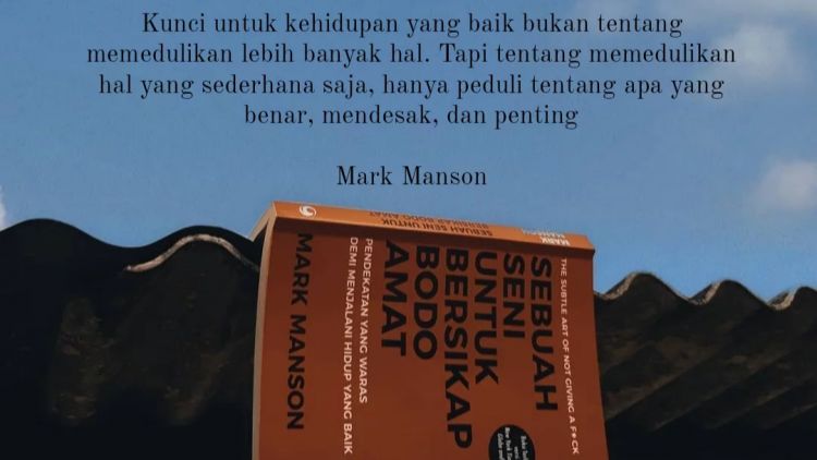 Detail Buku Seni Bersikap Bodo Amat Nomer 33