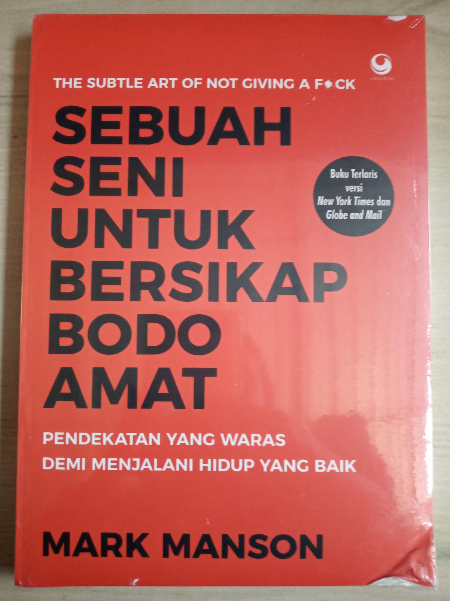 Detail Buku Seni Bersikap Bodo Amat Nomer 41