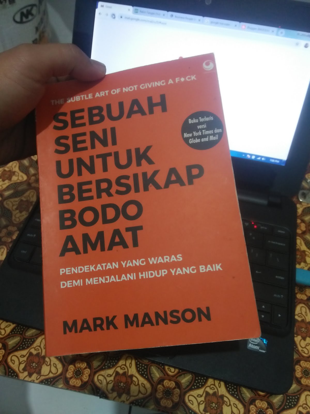 Detail Buku Seni Bersikap Bodo Amat Nomer 46