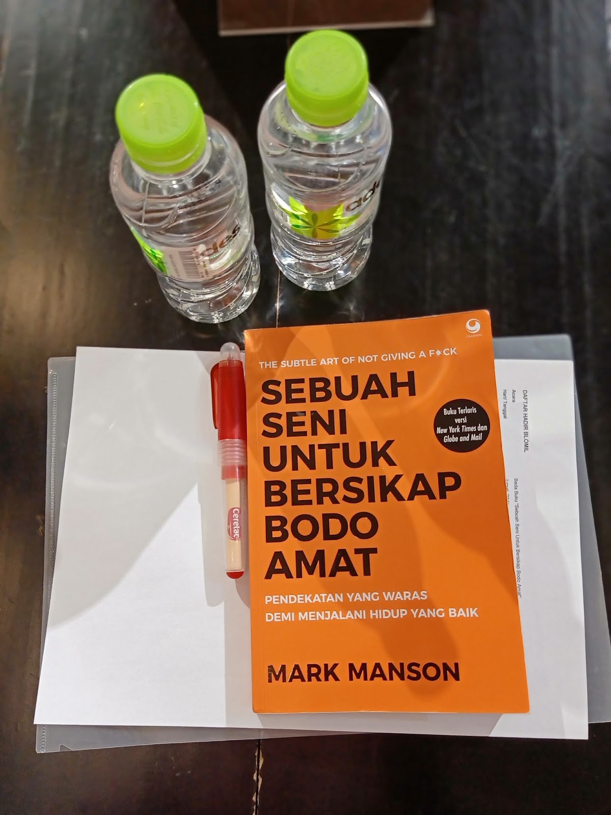 Detail Buku Seni Bersikap Bodo Amat Nomer 57