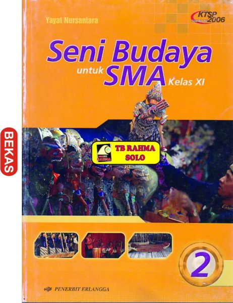 Detail Buku Seni Budaya Kelas 11 Penerbit Erlangga Nomer 40