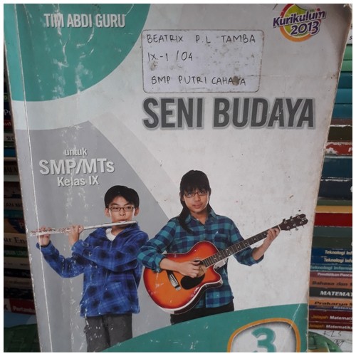 Detail Buku Seni Budaya Kelas 9 Kurikulum 2013 Nomer 17