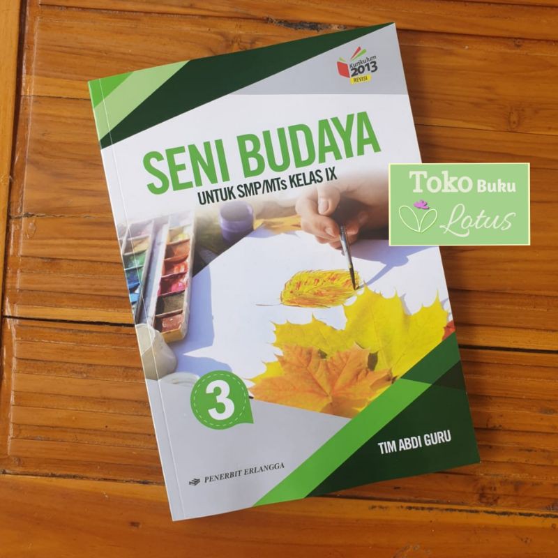 Detail Buku Seni Budaya Kelas 9 Penerbit Erlangga Nomer 2