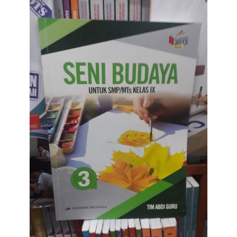 Detail Buku Seni Budaya Kelas 9 Penerbit Erlangga Nomer 22